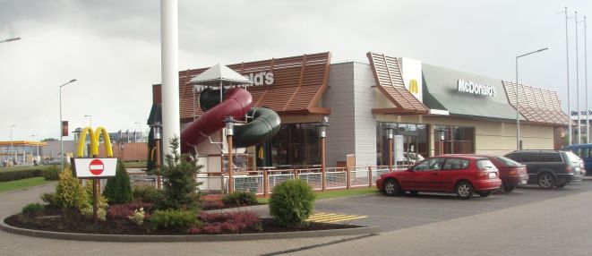 Nowo otwarta restauracja McDonald’s na Muchoborze.